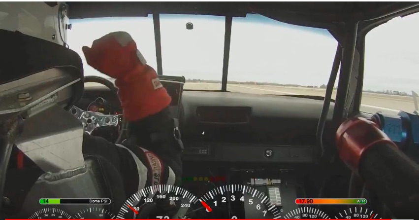 Ride Along In The Time Bomb LSR Camaro As It Runs 227.5MPH At The Arkansas Mile ECTA Meet – Top Speed Challenge Winner!