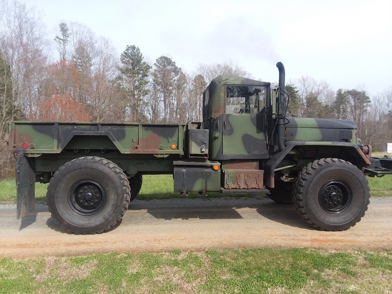 This Bobbed 1970 Kaiser M809 Series Truck Has Cummins Power, 53-inch Tires, and Sweet Seats!