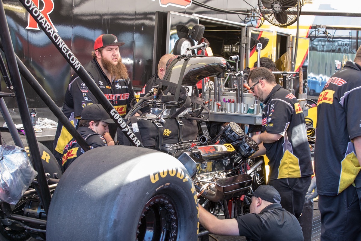 VIDEO: Double explosions in one pass at NHRA Gatornationals