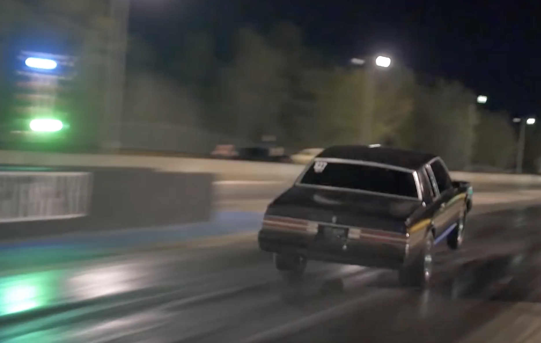 Progressive Controller, Man! Watch This Buick Regal Pogo-Stick Down The Strip!