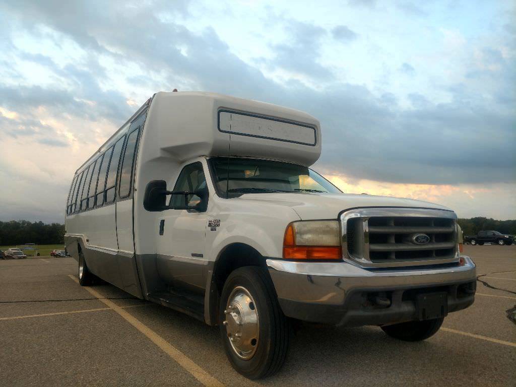 Wanna Get Away For A Bit? This Ford F-550 Bus Conversion Can Be Your Rolling Home!