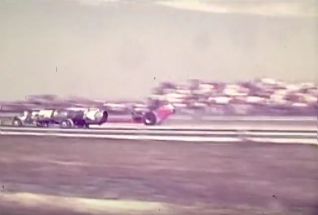 Watch TV Tommy Ivo Race The Green Mamba Jet Car Circa The Late 1960s in Texas!