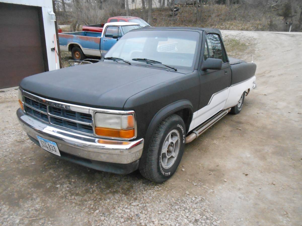 Mopar Mashup: Someone Mated An 80’s Dodge Dakota Convertible To A 1955 Plymouth, And We Can’t Look Away!