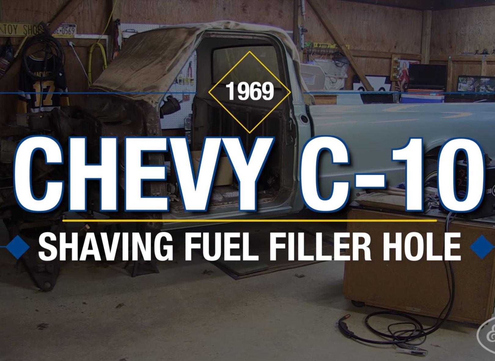 Shaving The Gas Filler On A C10 Is Easy. Watch This!