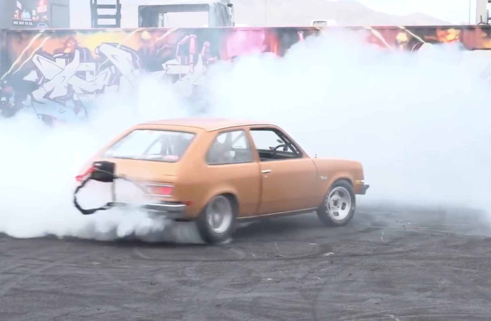 In The Pit: Hoonigan’s LS Fest West Playground! Burnouts, Drifting, Tire Destruction And Jumping!