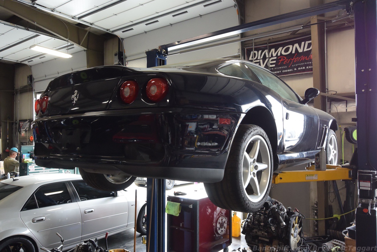 Project Teaser: LSX Ferrari – This 1997 550 Maranello Is Currently Under The Knife For Reliability’s Sake!