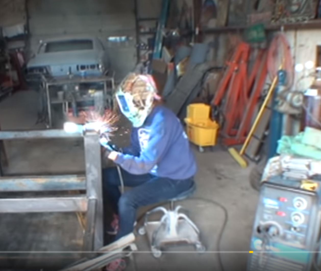 Take A Look At This Extreme Welding Table Build. You’ll Dig It.