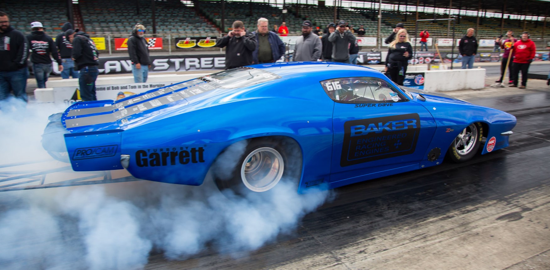 Super Dave Adkins Vaporizes LS Record With His Twin Turbo Camaro – 3.87 In The Eighth!