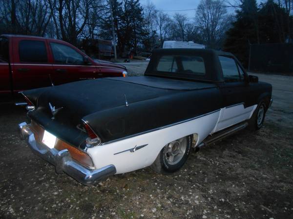 Daddy I’m Scared: Someone Combined A Convertible 1989 Dodge Truck With The Back End Of A 1955 Plymouth