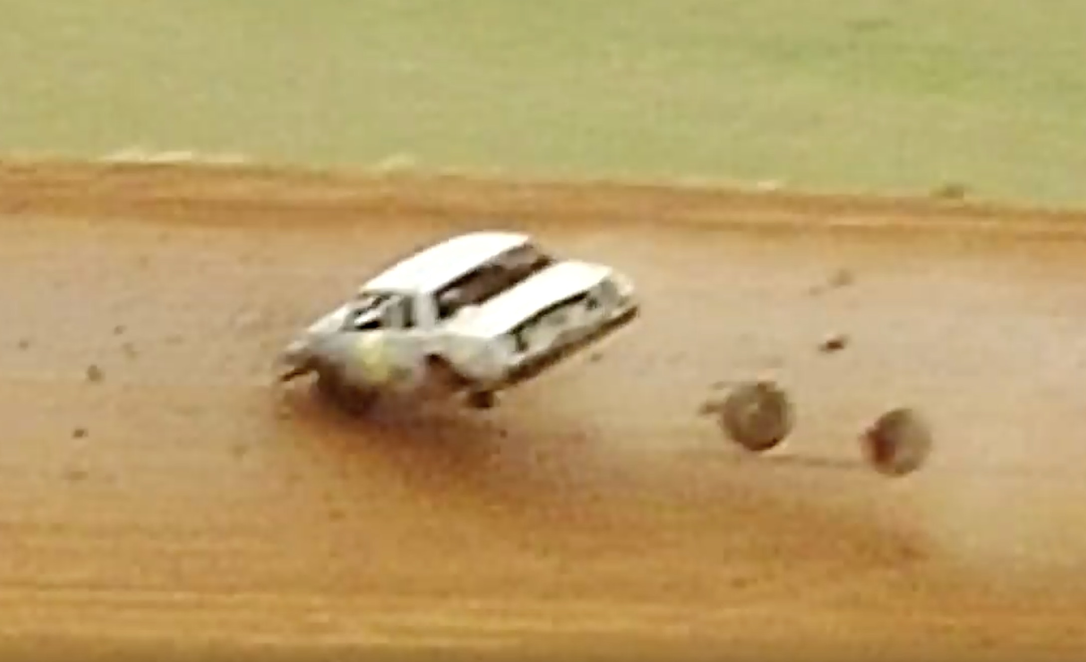 Classic YouTube: A Brutal Street Stock Flip At Thunderhill Raceway In Tennessee