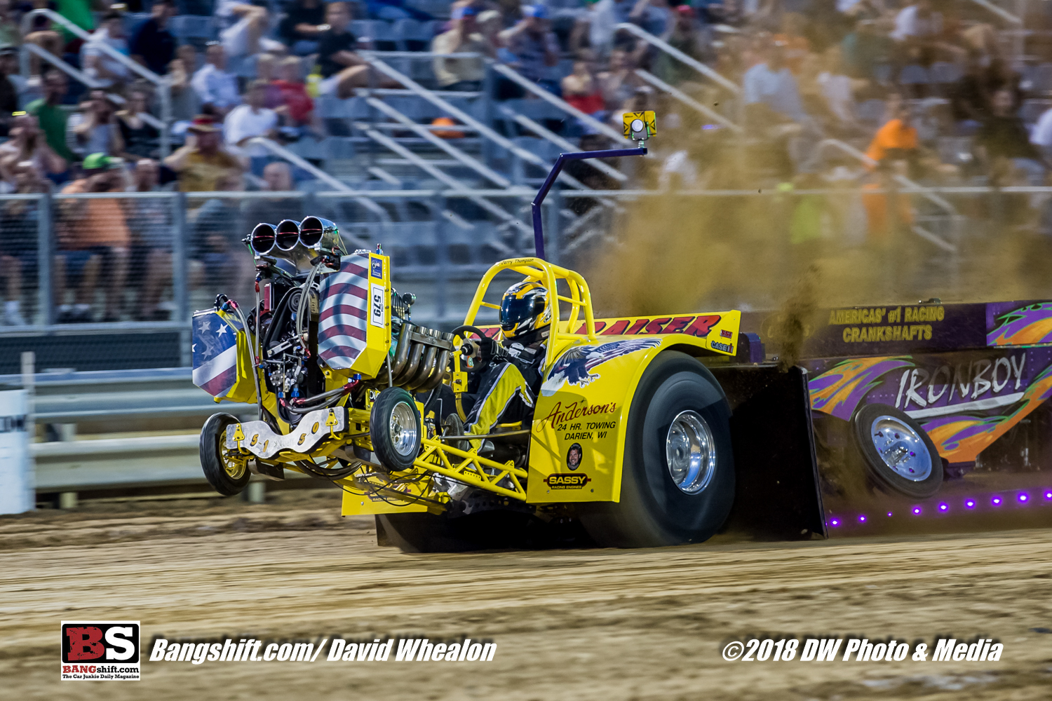 Pulling Action Coverage: The NTPA Mule City 300 At Galot Had The Pulling Stars Out At Night