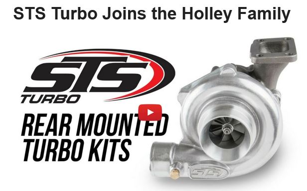 STS Turbo, The Rear Mounted Turbo Experts, Join The Holley Family!