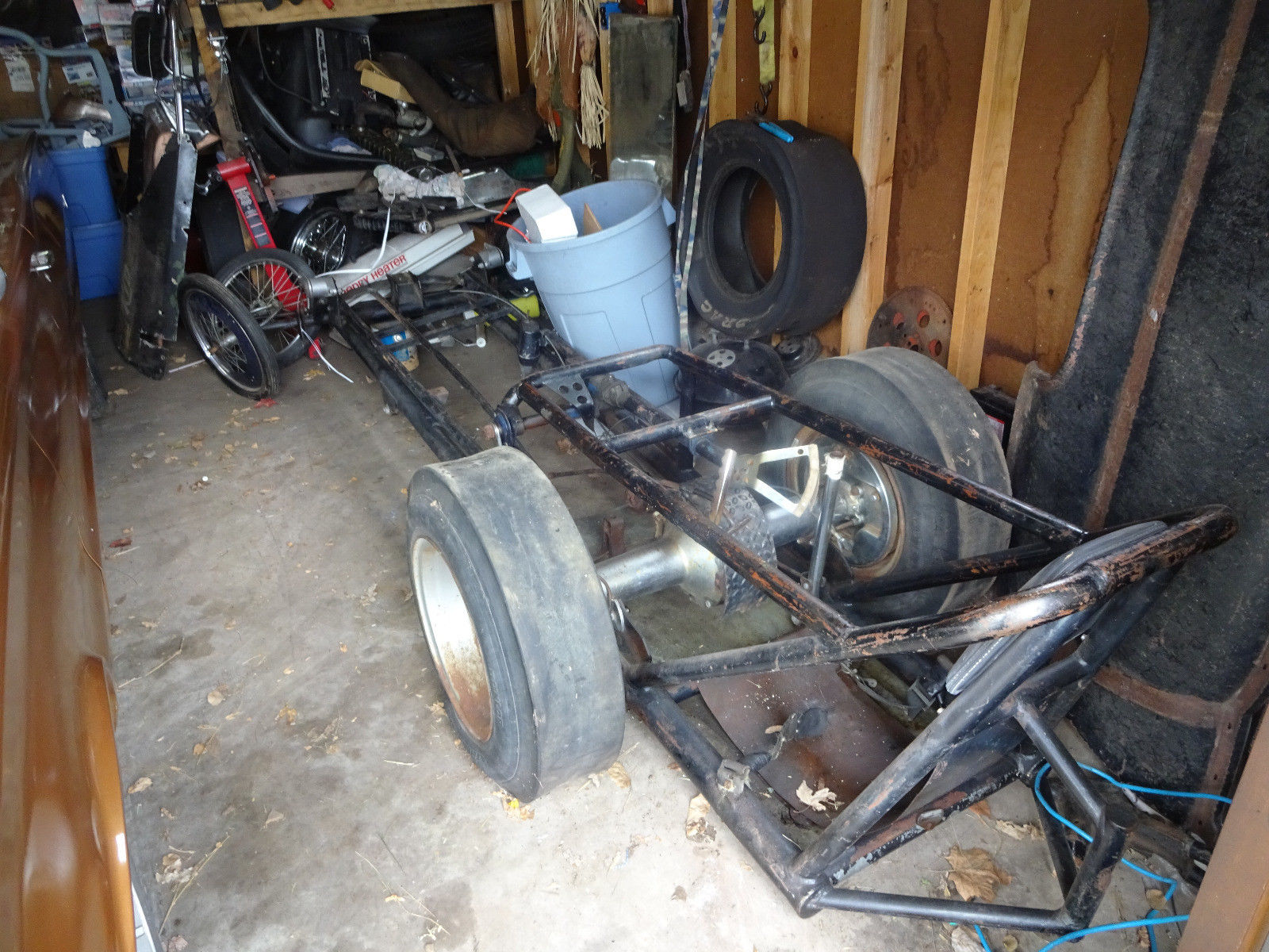 1950s Dragster Chassis For Sale On eBay Needs To Be Saved