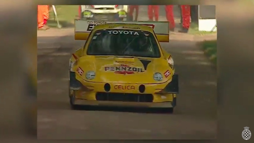 Watch Rod Millen Attack The 2002 Goodwood Festival of Speed Hillclimb In His Insane Pikes Peak Celica