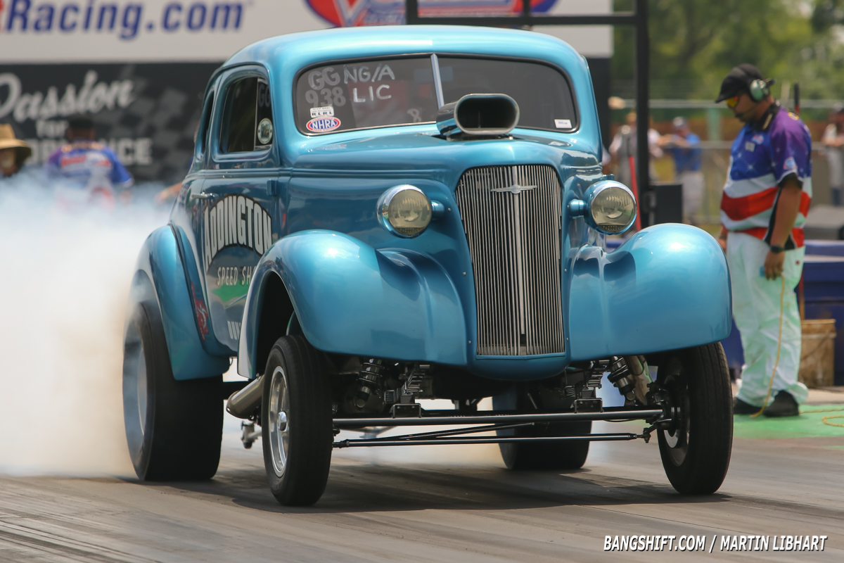 Take A Look At All These Great Blue Suede Cruise Wheels Up Drag Racing Photos