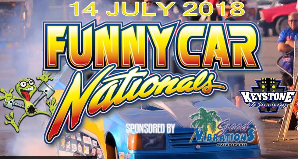 The Keystone Funny Car Nationals Are LIVE Saturday!