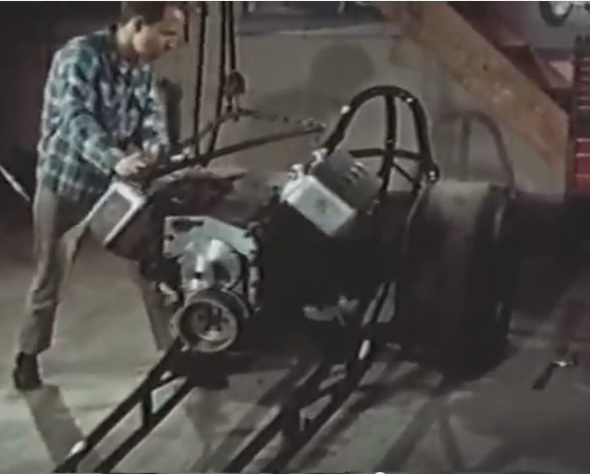 Watch Tommy Ivo Assemble His Dragster At His Home Shop Circa 1965 – Awesome Video