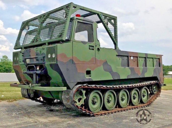 BangShift.com This M548A1 Tracked Amphibious Vehicle Detroit Diesel Army