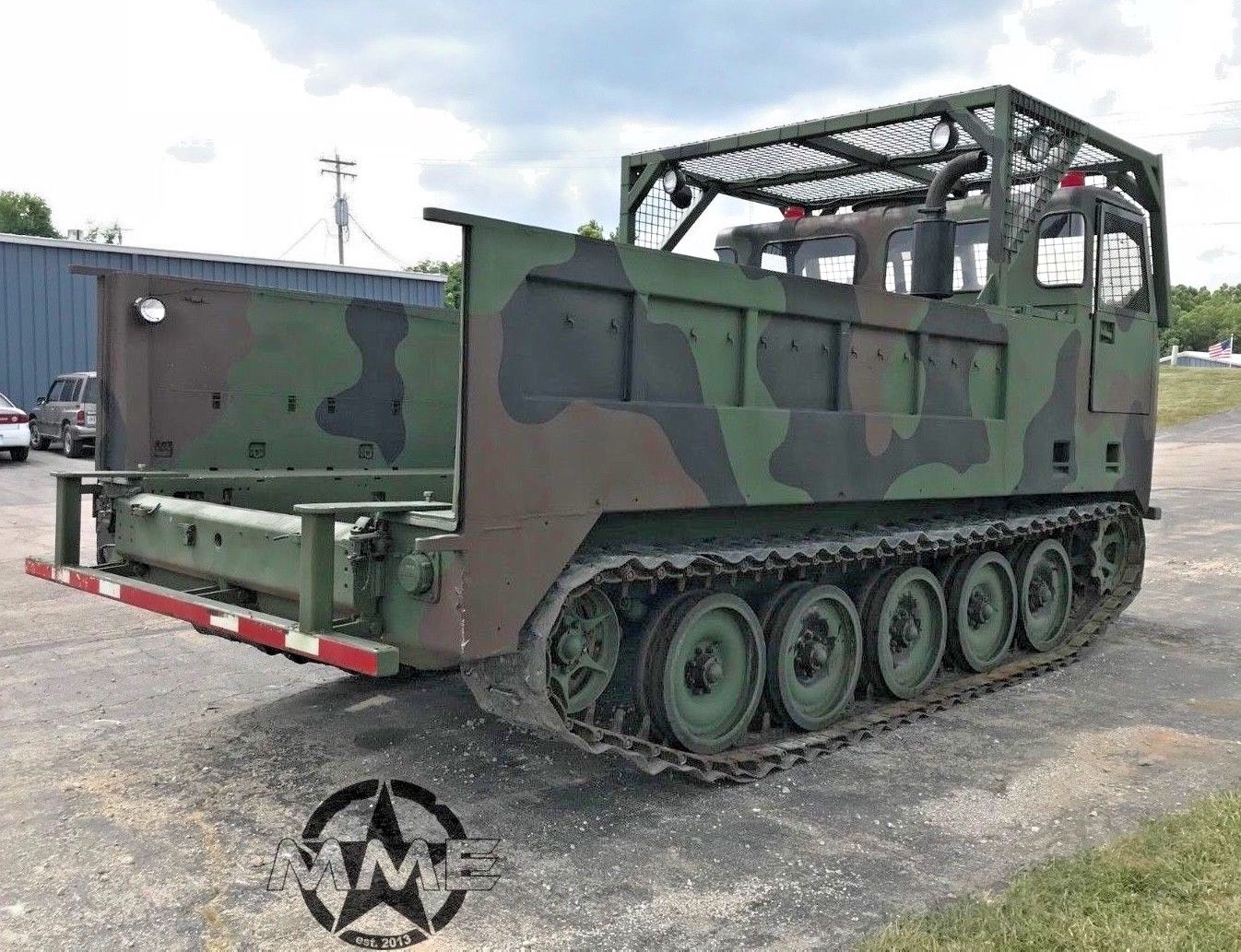 BangShift.com This M548A1 Tracked Amphibious Vehicle Detroit Diesel Army