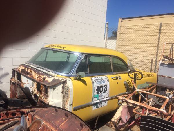 This 1953 Lincoln Raced In The La Carrera Panamerica Multiple Times. El Toro Amarillo!