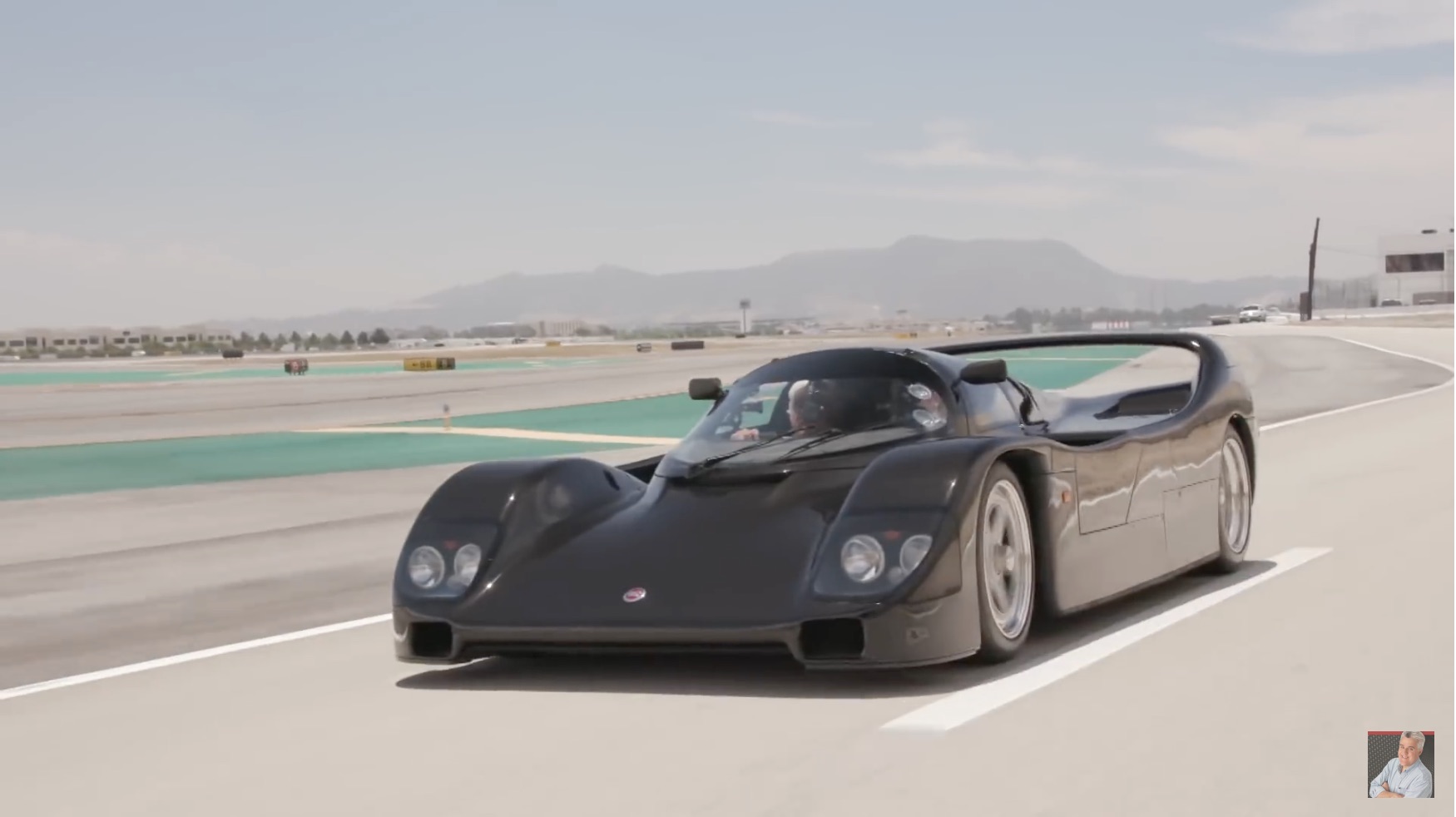 Adding The First Few Miles: Leno Drives A Schuppan 962CR, A Car That Had Nothing On The Clock Until Recently!