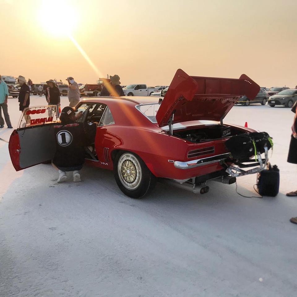 Hulk Smash: The Big Red Camaro Hammers Bonneville Salt Flats For New Record At Over 250mph