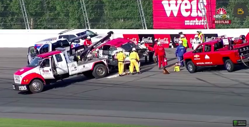 Bubba Wallace Found Out What Driving A NASCAR Stock Car Without Any Brakes Was Like Last Weekend – OUCH