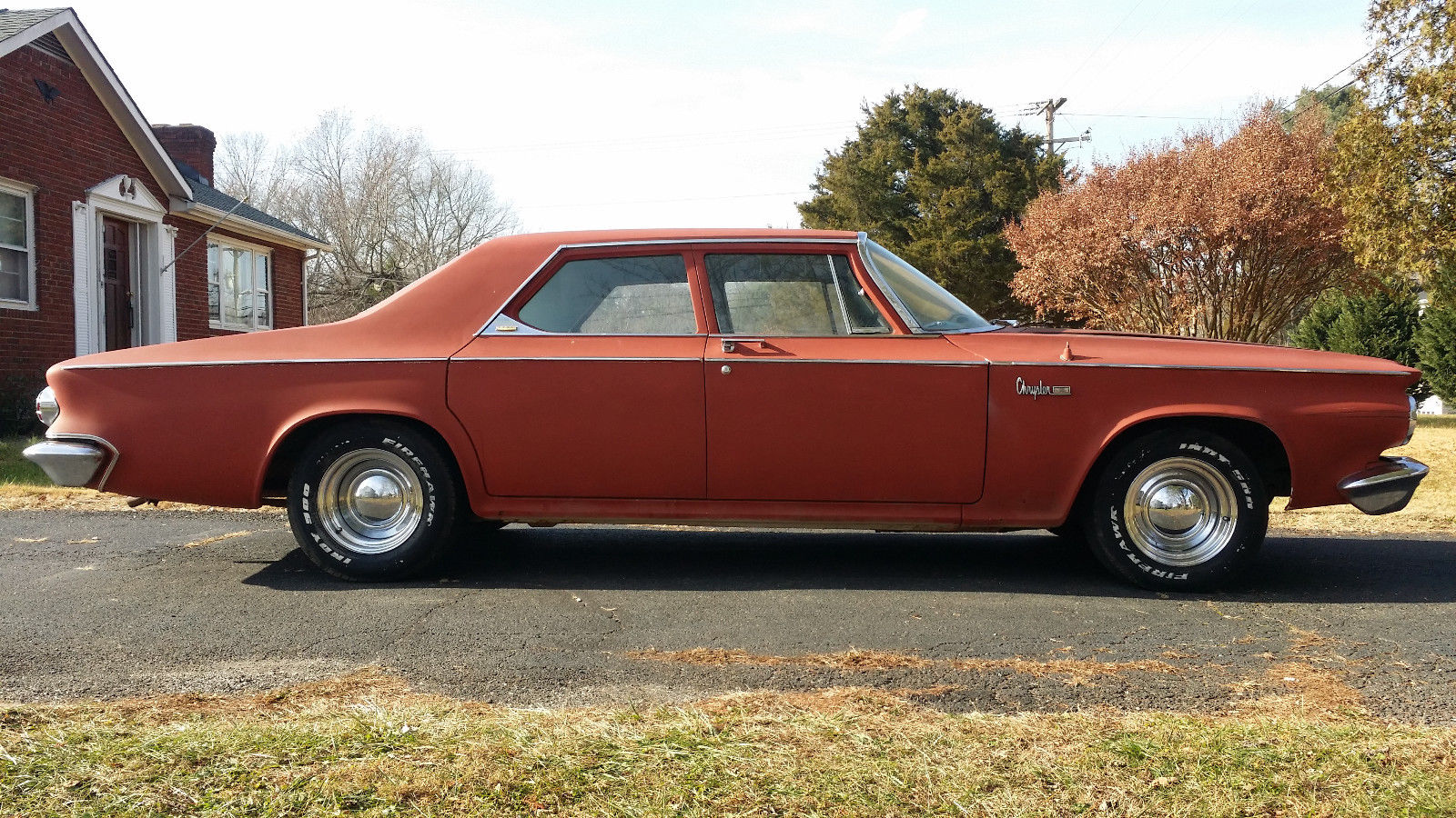 How Would You Build It? This 1963 Chrysler Newport Is A Big-Block, Manual Trans Four-Door That Could Be Bitchin’!