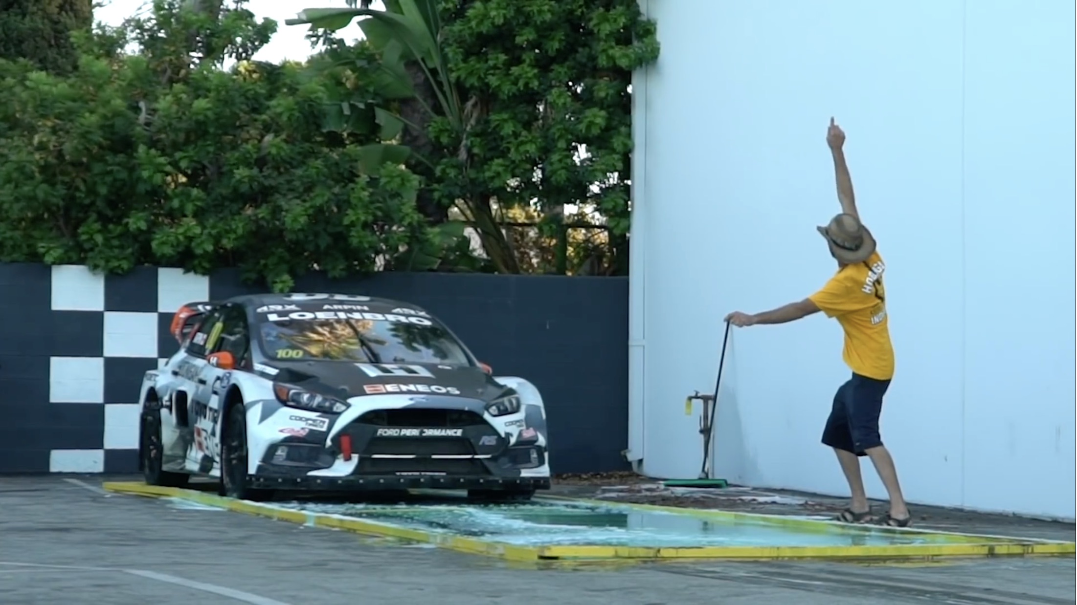 Will It Grip? The Hoonigans Try To Launch A Rally Car On A Ton Of Dish Soap!