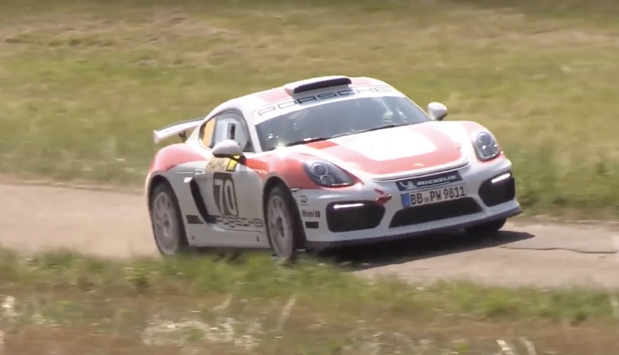 They Were Actually Serious: Here’s That Brand-New Rally Porsche In Action!