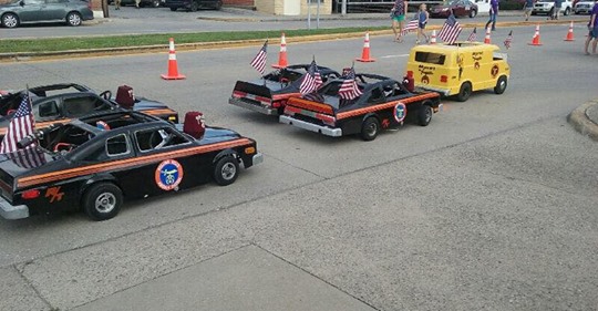 Stolen: Four Dodge Aspen R/T Go-Karts Used By A Shriner’s Club In Indiana