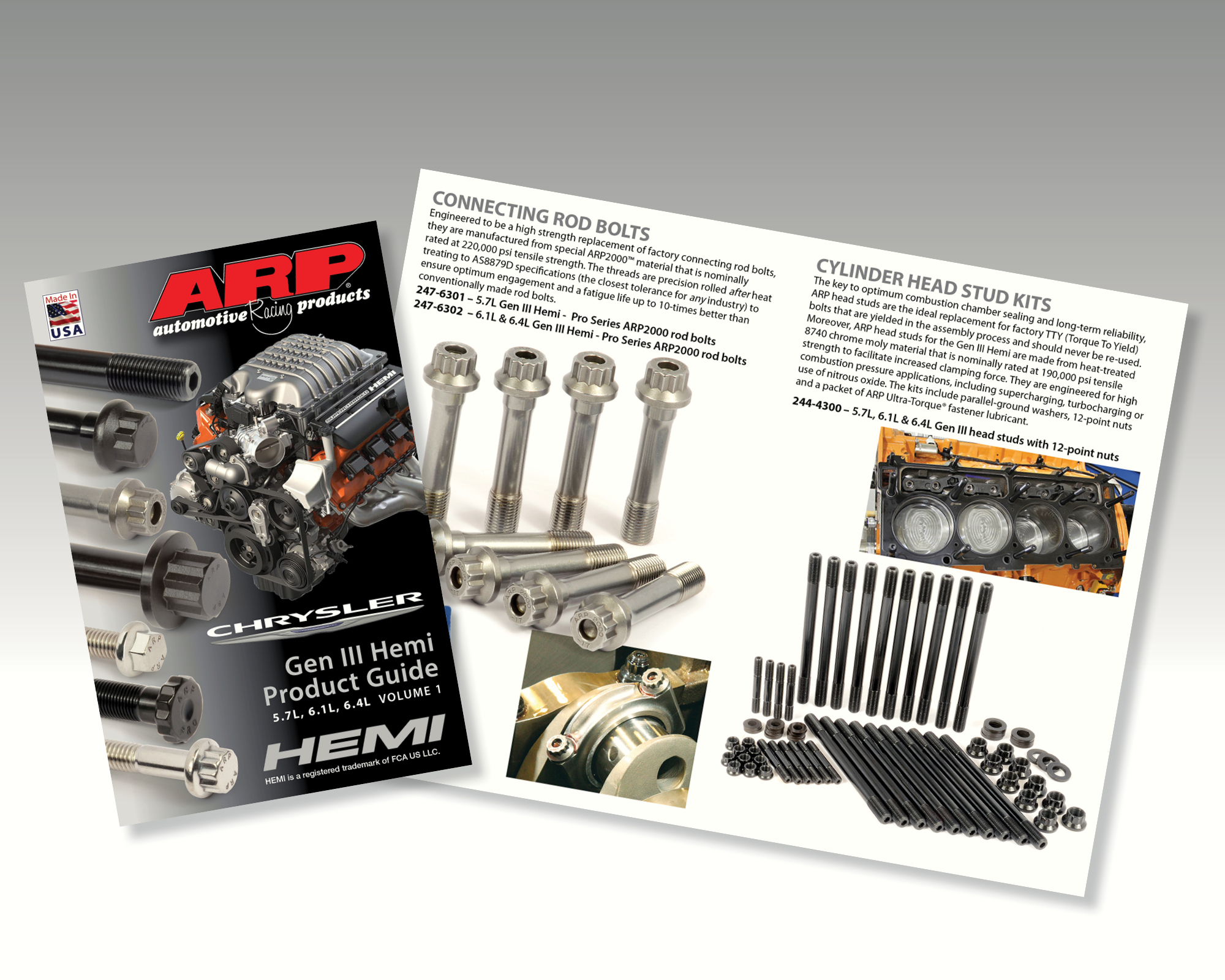 ARP Releases Product Guide For Gen III Hemi Engine – High Performance Fasteners Are Here!