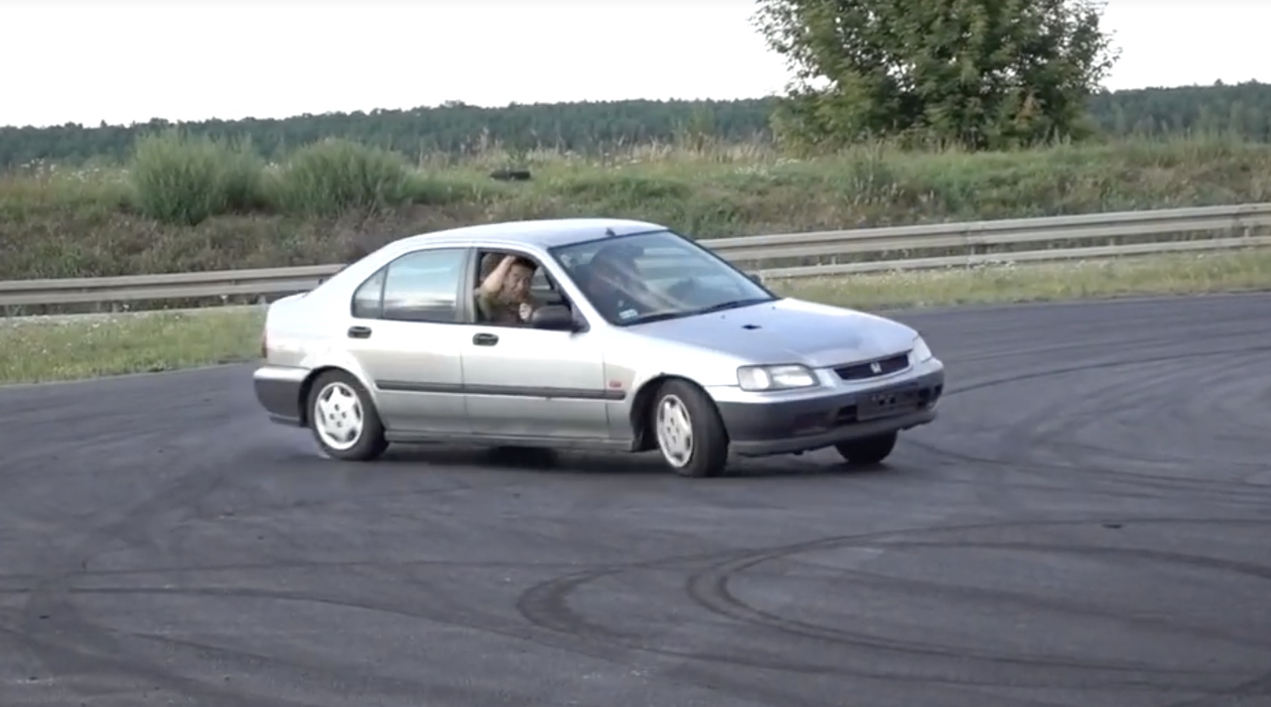 Driving A Slow Car Fast: Hop In For A Honda Civic Hell Ride In Poland!