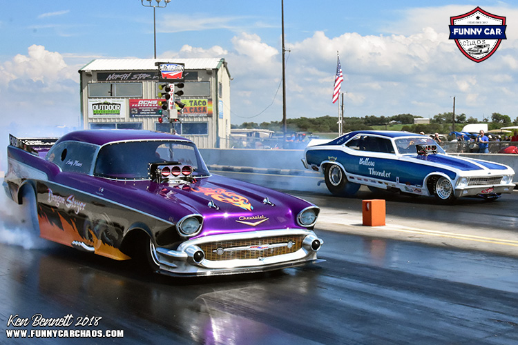 Funny Car Chaos Photo Coverage: Singleton & Jackson Conquer Funny Car Chaos Season Finale in Texas