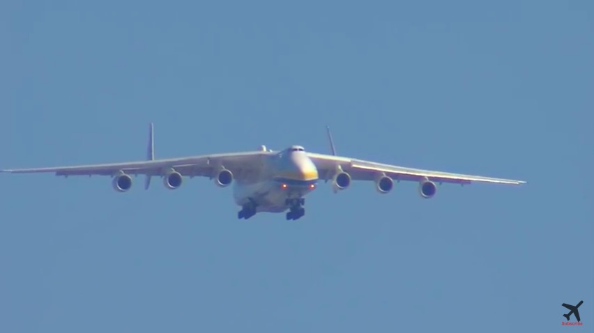 Supermassive: The Antonov AN-225 Coming In To Land At Oakland