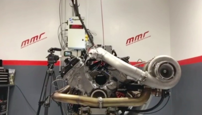 Watch This MMR Built Coyote Engine Make 2,000hp With A Single Turbo!