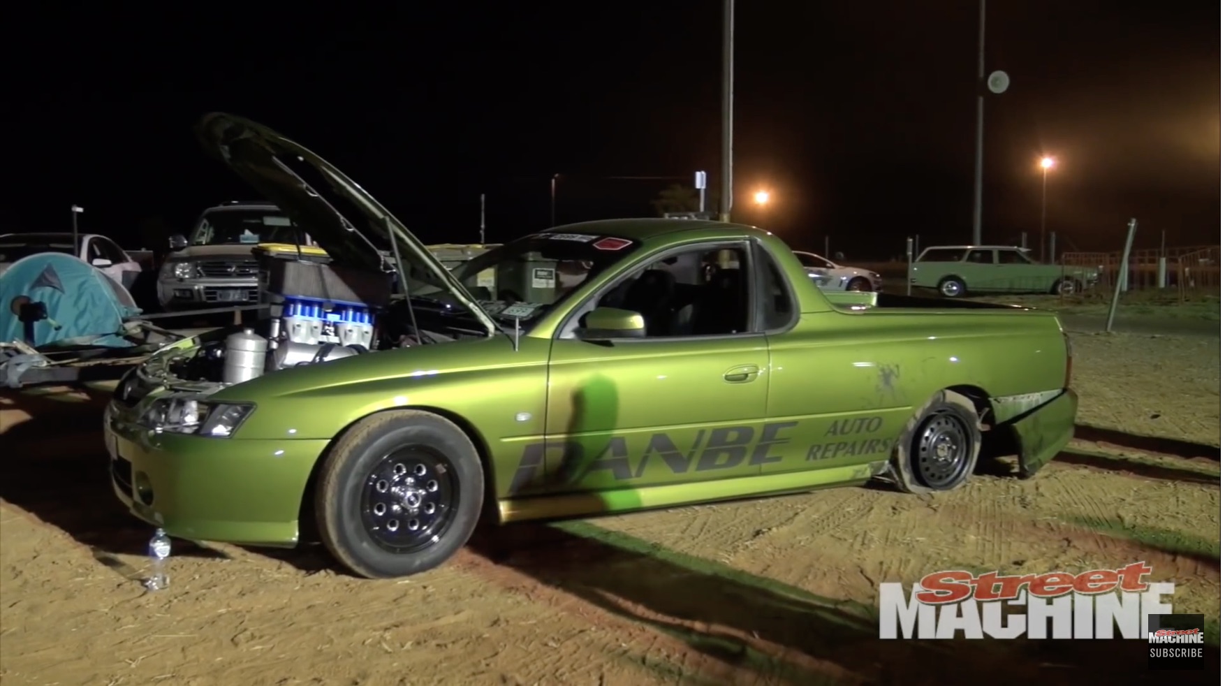 Ford In A GM: This Holden Ute Is Packing A 410ci Mill Stripped From A Sprint Car!