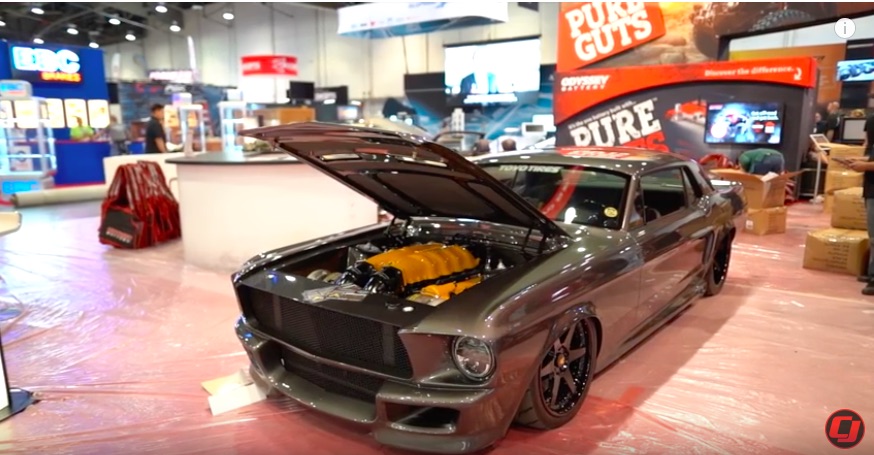 SEMA 2018 Coverage: This Visual Feature on The Corruptt Mustang Rules – Twin Turbo Ferrari Power