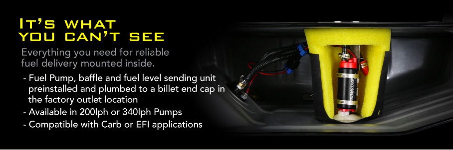 Aeromotive Gen II Stealth Tanks: The Fuel System Game Has Changed – Stock Tanks, Stock Fit, High Performance!