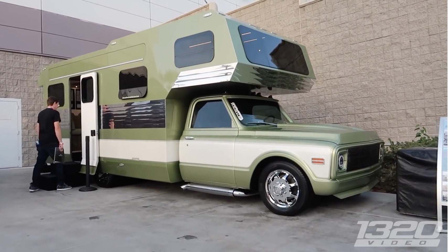 Number One On Our Christmas List: Check Out A Walk-Around Of The “Rerun” Chevrolet Camper From SEMA!