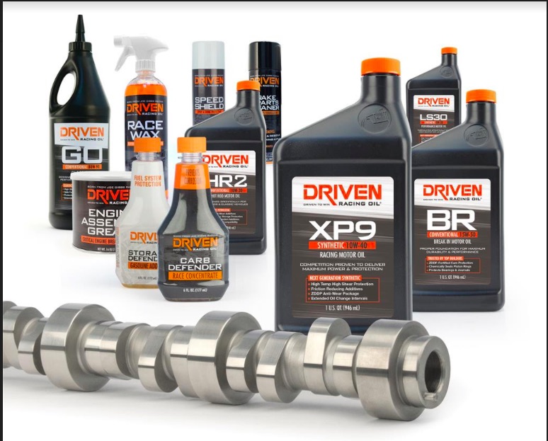 Lube Job:  You Can Add Driven Racing Oil Products To Your COMP Cams Order And You Should