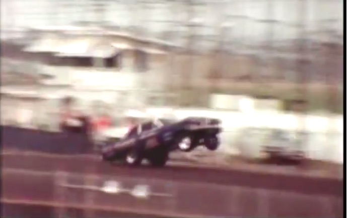 Video: Awesome Action From Lions Drag Strip Back In 1966 – Wheels Up, Tire Smoking Fun