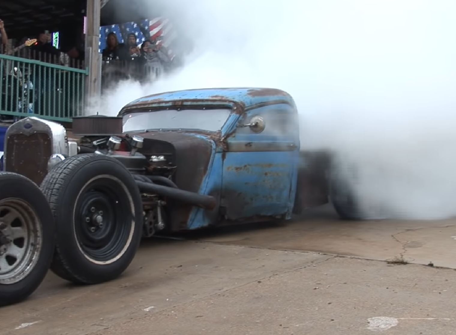 Wrenchfest In St. Louis Was A Rat Rod Burnout Extravaganza