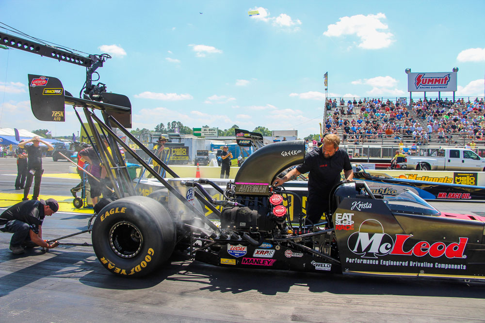 McLeod Clutches’ Krista Baldwin Acquires Nitro University A/Fuel Dragster Team