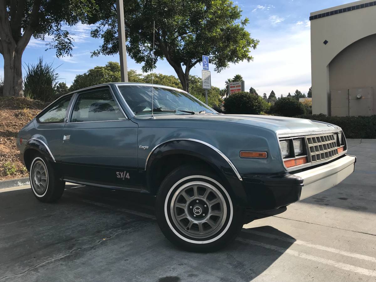 Rough Start: Get This AMC Eagle SX/4 Out Of California As Soon As Possible!