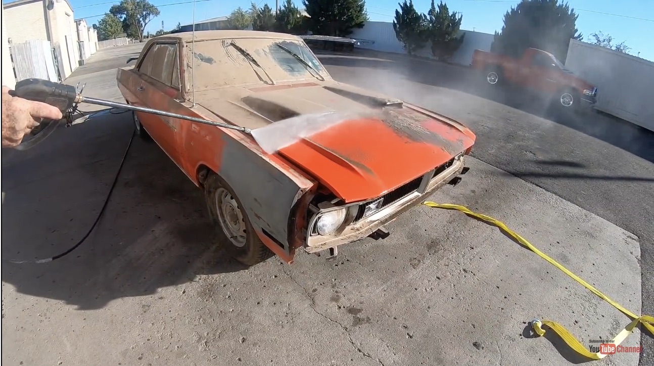 A Moment Of Zen: An Untouched Barn Find, And It’s First Wash