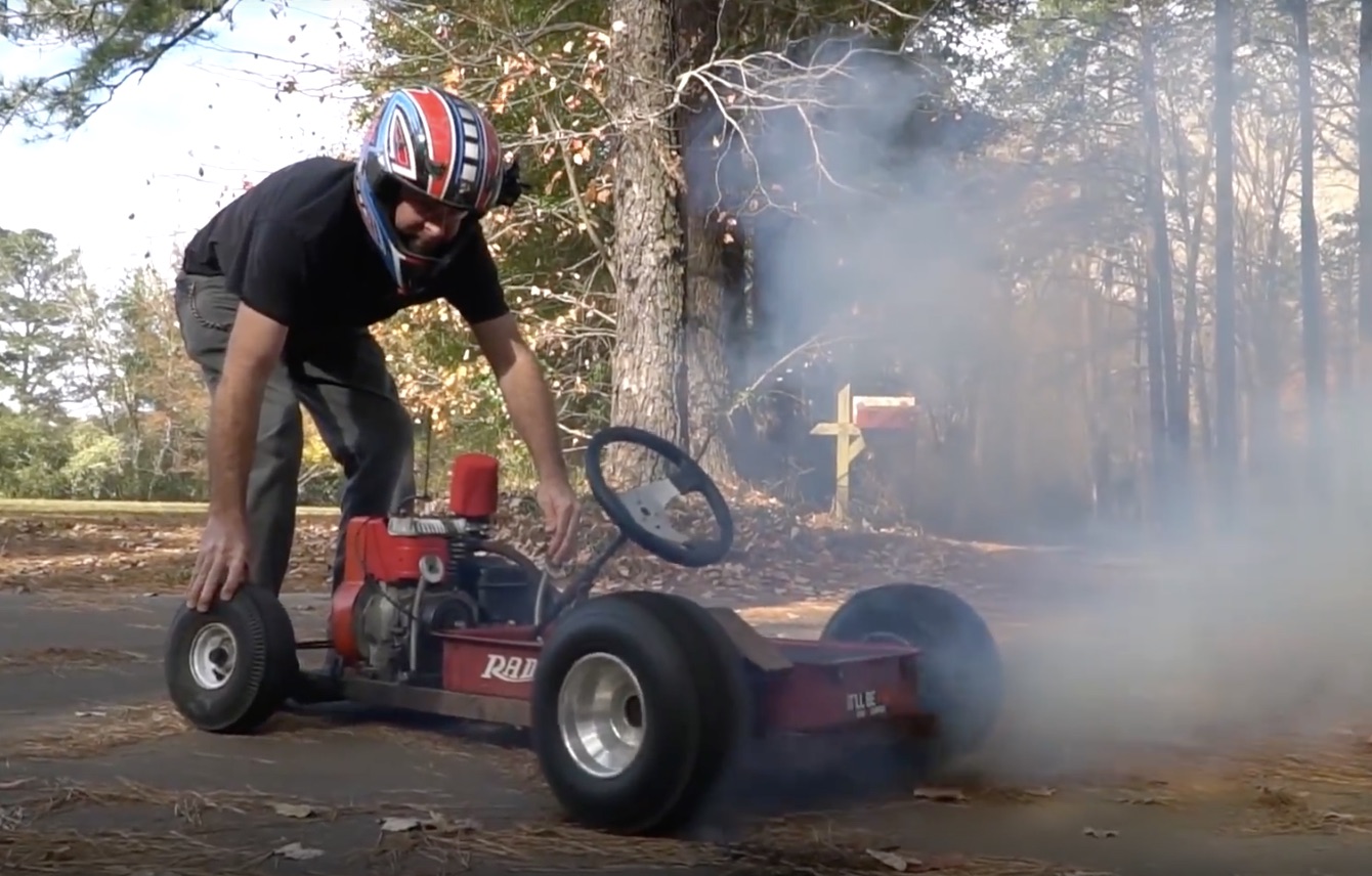 rat rod red wagon