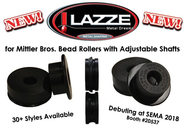 Lazze Dies Now Available For Mittler Bros. Bead Rollers: Metal Shapers Rejoice!