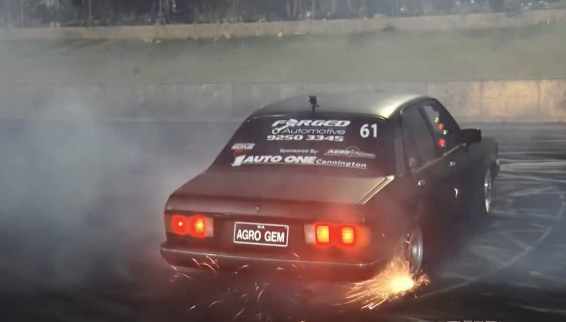 Blown To A T: A Holden Gemini With A Screaming Six Rips It Up At Motorvation 33!