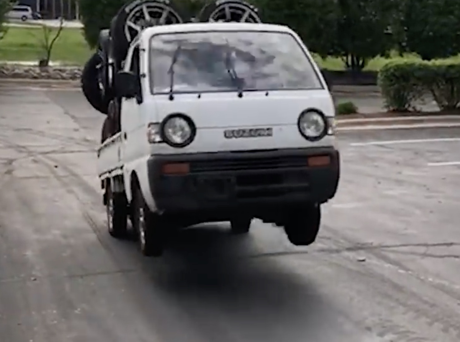 Hoonigan Is Building A Pit Truck Out Of This Suzuki Carry For A World Class Drift Team!
